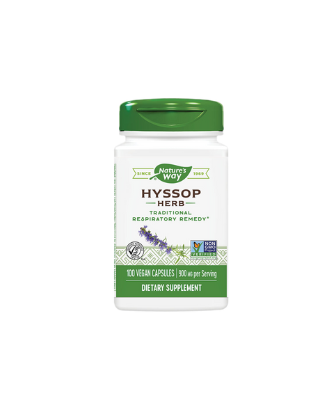 Hyssop Herb 450 mg - 100 capsules - Nutra Best Europe