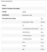 Frulove in Jelly | Redcurrant - 1000 grams - Nutra Best Europe