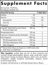 Omega Memory with Curcumin - 60 Gel capsules - Nutra Best Europe