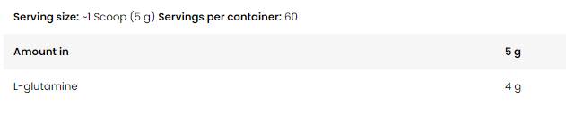 Ice Glutamine | Evercool Ice Effect - 300 grams - Nutra Best Europe