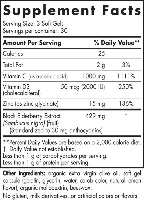 Nordic Immune Daily Defense - 90 Gel Capsules - Nutra Best Europe