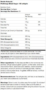 ProOmega Blood Sugar - 60 Softgels - Nutra Best Europe