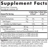 Nordic Omega-3 Gummies 82 mg - 120 gummies - Nutra Best Europe