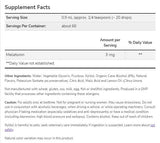 Melatonin 3 mg Liquid 59 ml - Nutra Best Europe