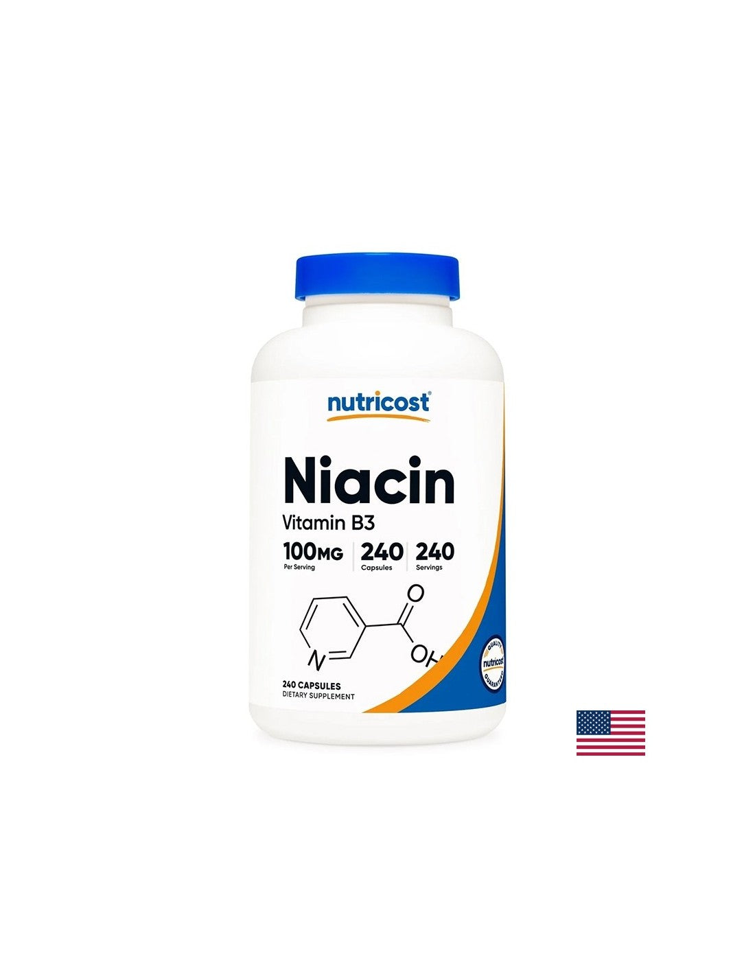 Idegrendszer - B3-vitamin (niacin), 100 mg x 240 kapszula