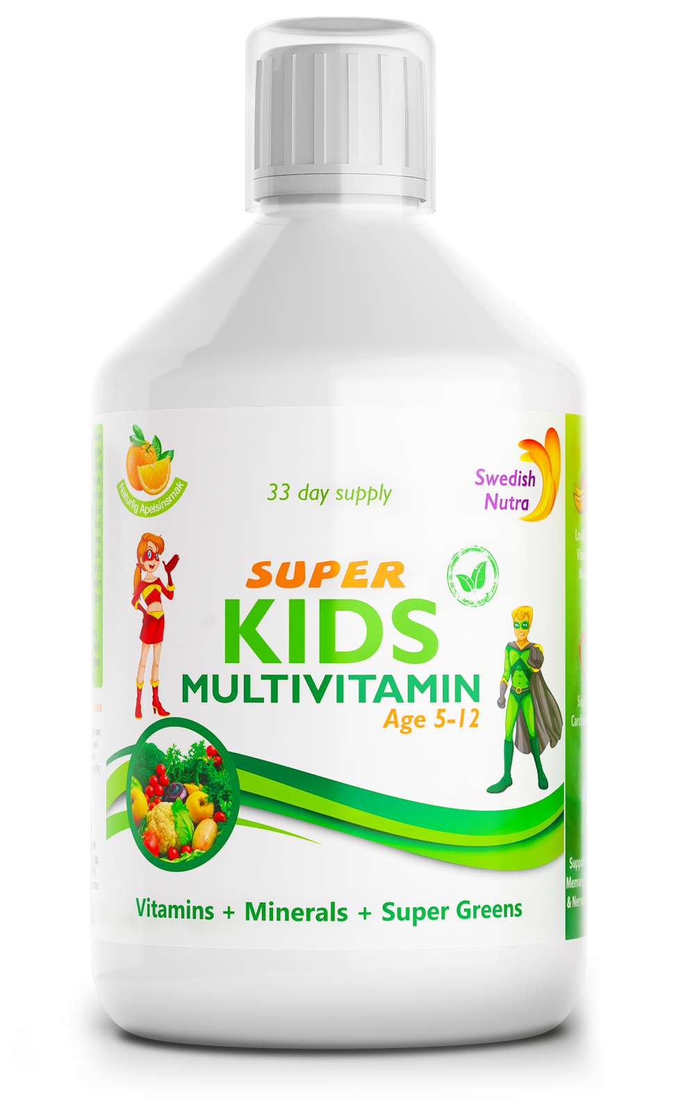 Super Kids gyermek multivitaminok (3-12 éves korig) - 500 ml