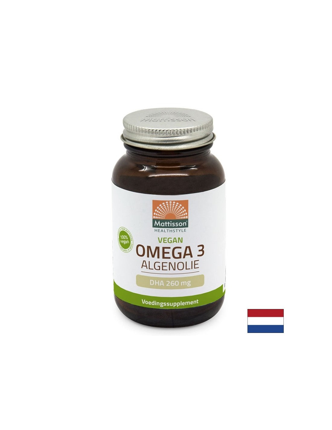 Agy- és szívműködés - Omega-3 (algából), 60 V kapszula <tc>Mattisson Healthstyle</tc>