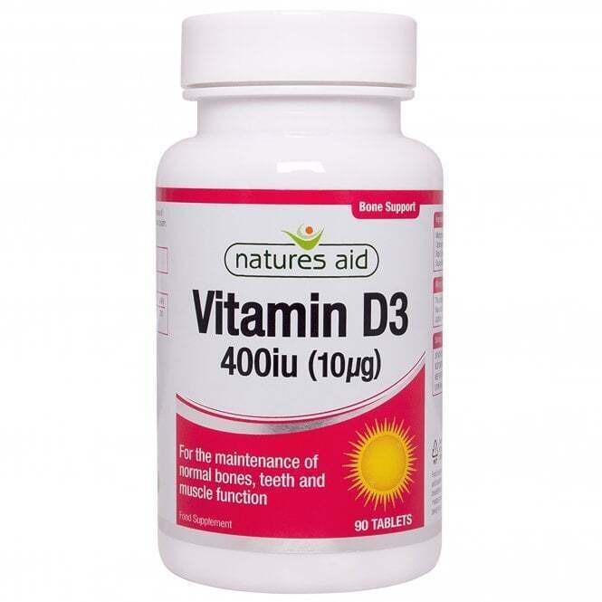D3-vitamin (D3-vitamin) 400iu 90 tabletta NaturesAid