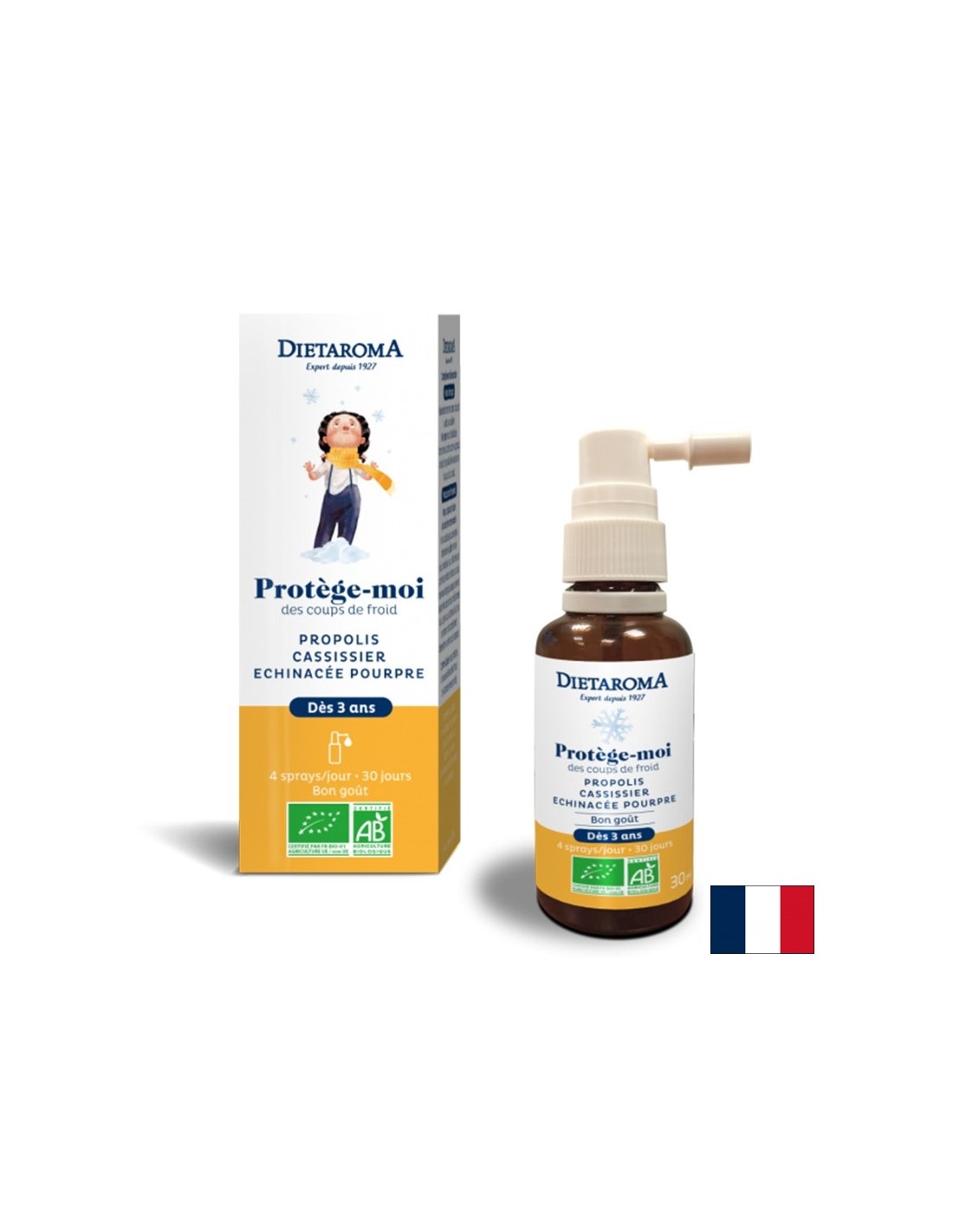 Immun spray gyerekeknek (echinaceával, propoliszszal és feketeribizlivel), 30 ml szájspray