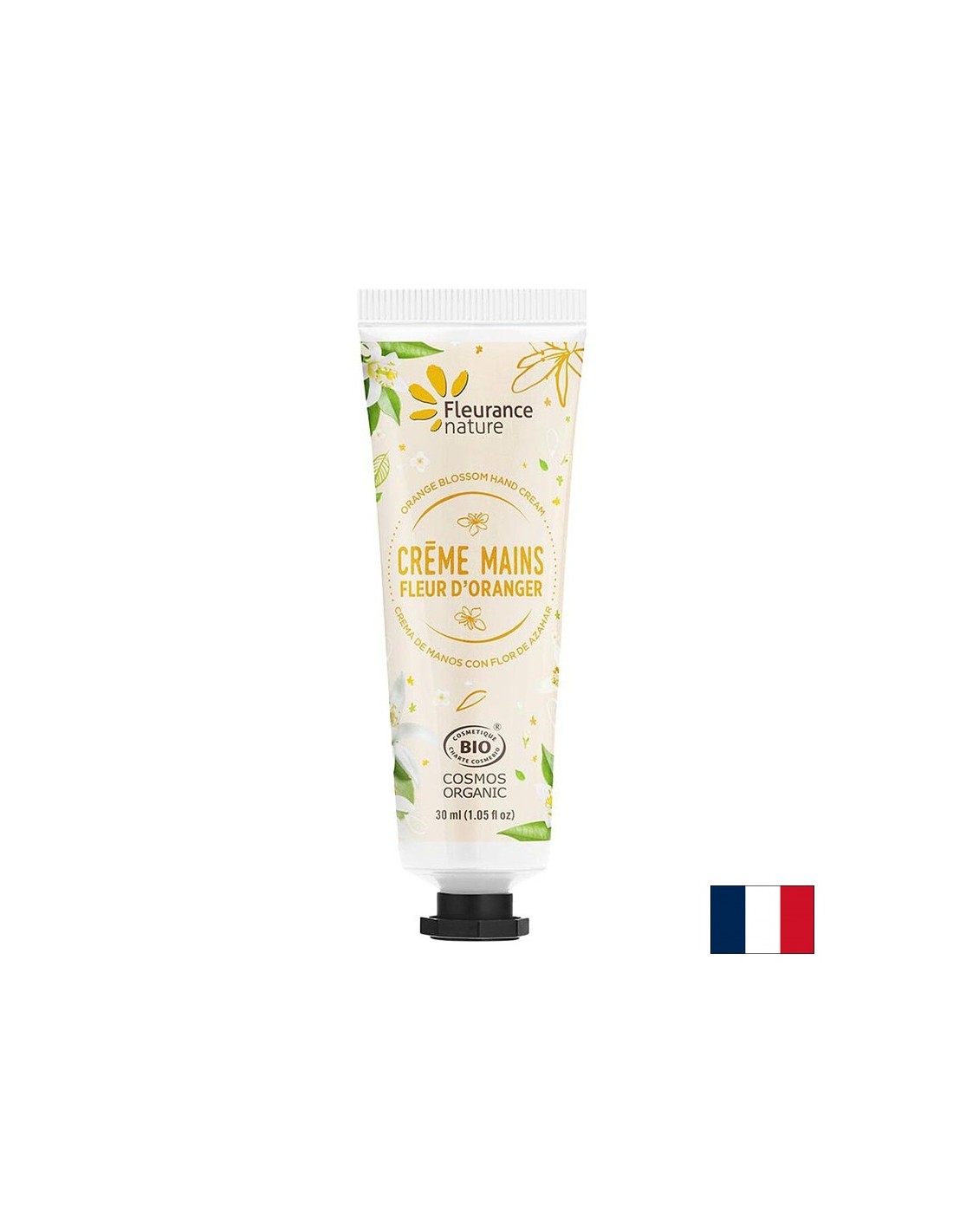 Kézkrém narancsos gyümölcsvízzel, shea vajjal és aloe verával, 30 ml Fleurance Nature