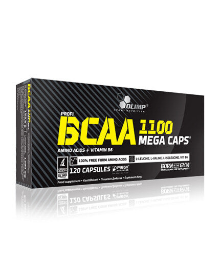 OLIMP BCAA Mega Caps 1100mg. 120 Caps. - Nutra Best Europe