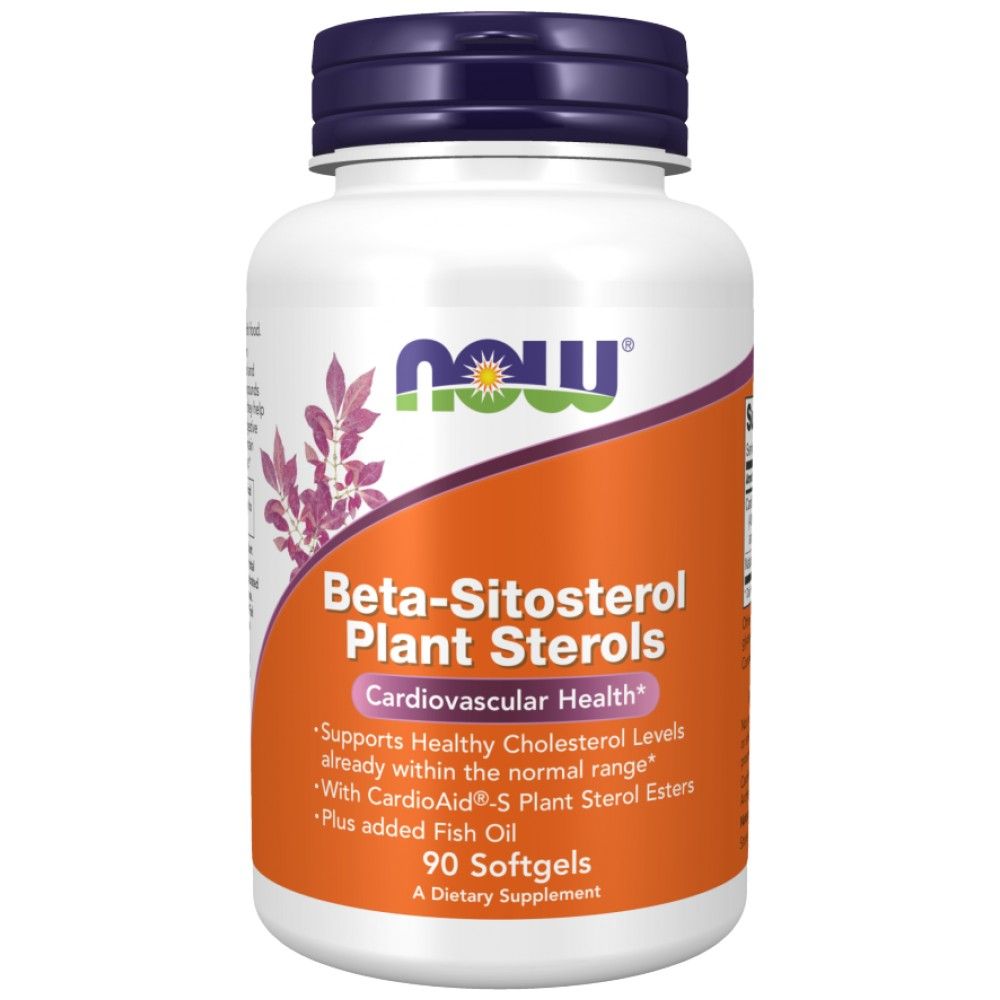Beta-Sitosterol Plant Sterols - 90 Softgels - Nutra Best Europe