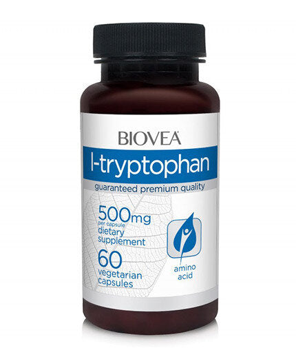L-Tryptophan 500 mg 60 Caps - Nutra Best Europe