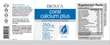 Coral Calcium Plus 1000 mg / 120 Caps - Nutra Best Europe