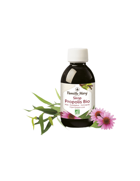 Sirop Propolis Bio (with honey, eucalyptus and echinacea), 150 ml Famille Mary - Nutra Best Europe