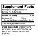 Berberine 500 mg / 30 Vcaps - Nutra Best Europe