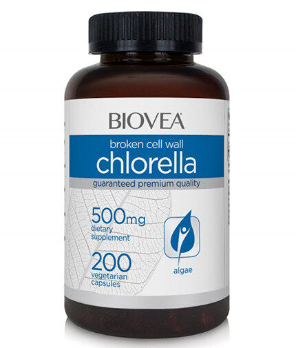 Chlorella 500 mg / 200 Caps - Nutra Best Europe