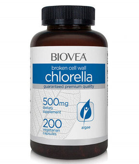 Chlorella 500 mg / 200 Caps - Nutra Best Europe