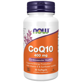 CoQ10 400 mg - 30 Gel capsules - Nutra Best Europe