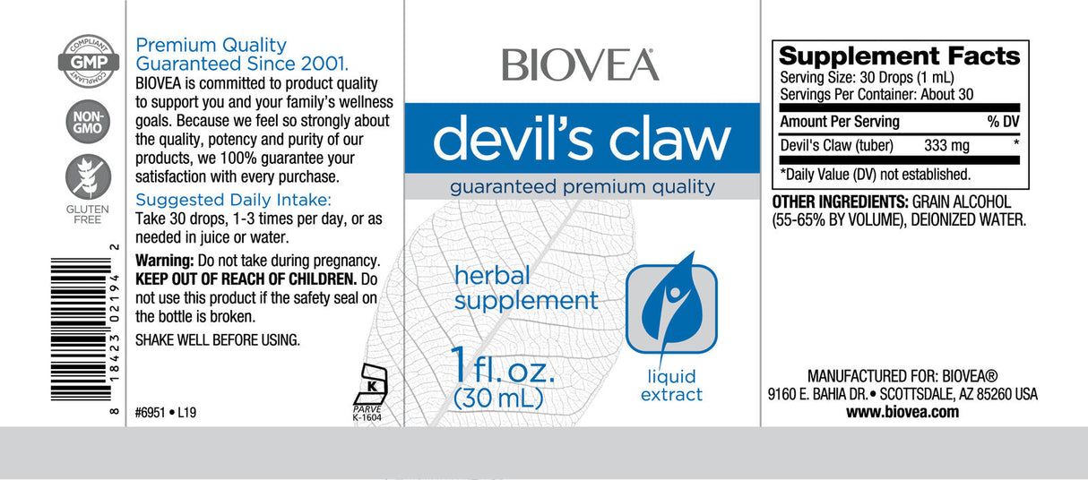 Devil's Claw / 50 Caps - Nutra Best Europe