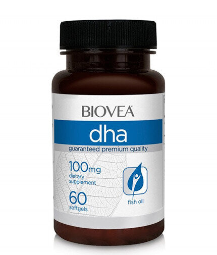 DHA 100 mg / 60 Softgels - Nutra Best Europe