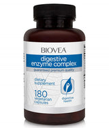 Digestive Enzyme Complex / 180 Caps - Nutra Best Europe
