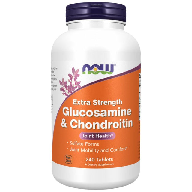 Glucosamine & Chondroitin / Extra Strength - 240 Tablets - Nutra Best Europe