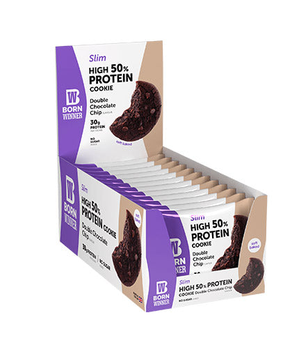 Slim 50% High Protein Cookie - 12 x 60 grams - Nutra Best Europe