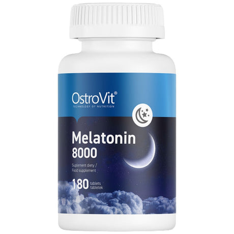 Melatonin 8000 180 Tablets - Nutra Best Europe