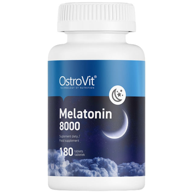 Melatonin 8000 180 Tablets - Nutra Best Europe