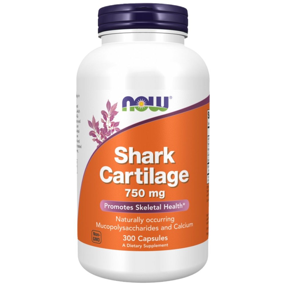 Shark Cartilage 750 mg - 100 capsules - Nutra Best Europe