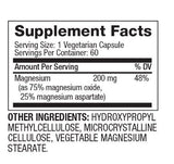 Magnesium 200 mg / 60 Caps - Nutra Best Europe