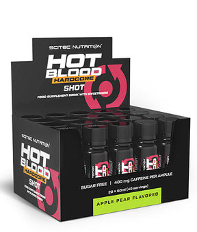 Hot Blood Hardcore Shot Box / 12 x 60 ml - Nutra Best Europe