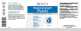 Magnesium Malate 425 mg / 180 Tabs - Nutra Best Europe