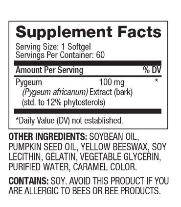 Pygeum / 60 Softgels - Nutra Best Europe