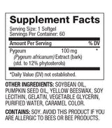 Pygeum / 60 Softgels - Nutra Best Europe