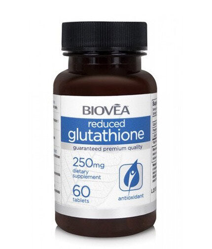 Reduced Glutathione 250 mg / 60 Caps - Nutra Best Europe