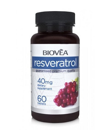 Resveratrol 40 mg / 60 Caps - Nutra Best Europe