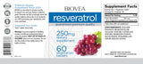 Resveratrol 250 mg / 60 Tabs - Nutra Best Europe
