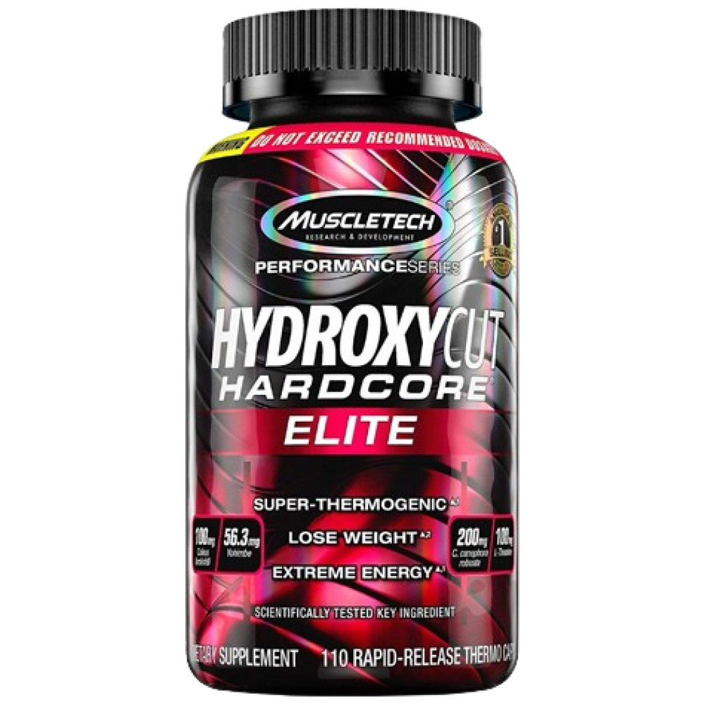 Hydroxycut Hardcore Elite 110 capsules - Nutra Best Europe