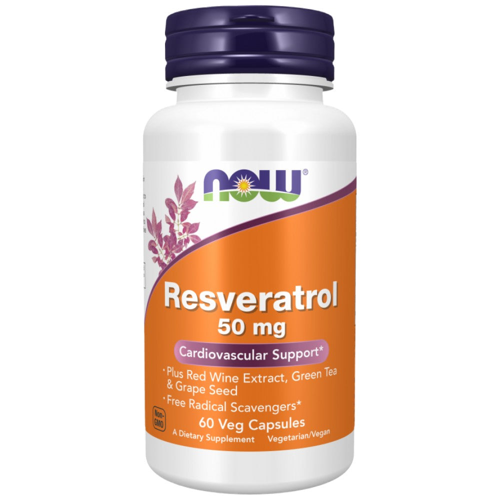 Natural Resveratrol 50 mg - 60 capsules - Nutra Best Europe