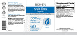 Spirulina Organic 500 mg / 60 Caps - Nutra Best Europe