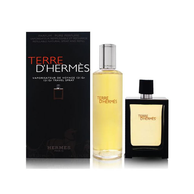Terre D'hermes Eau De Perfume Spray Refillable 30ml Set 2 Pieces - Nutra Best Europe