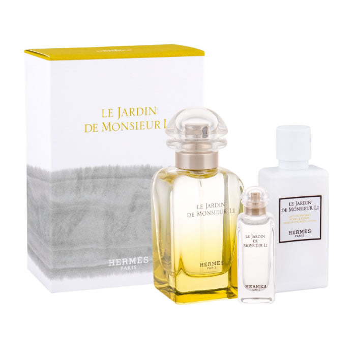 Hermès Le Jardin De Monsieur Li Eau De Toilette Spray 50ml Set 3 Pieces - Nutra Best Europe