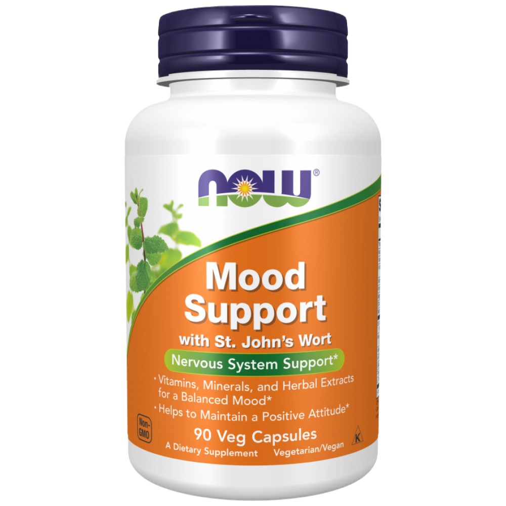 Mood Support with St. John's Wort - 90 capsules - Nutra Best Europe