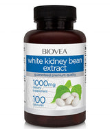 White Kidney Bean Extract 1000 mg / 100 Caps - Nutra Best Europe