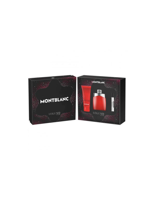 Set Montblanc Legend Red Edp 100ml Gel Mini@ - Nutra Best Europe