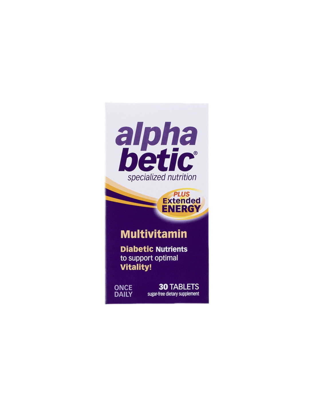 Energizing multivitamins for diabetics - Alpha betic®, 30 tablets - Nutra Best Europe
