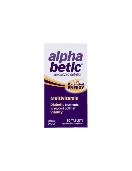 Energizing multivitamins for diabetics - Alpha betic®, 30 tablets - Nutra Best Europe
