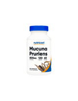 Stress and Anxiety - Mucuna / Velvet Bean (Mucuna Pruriens), 400 mg x 120 capsules Nutricost - Nutra Best Europe